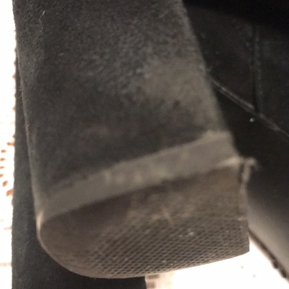 Steve Madden Sz 7 Ankle Boots Black - Picture 7 of 9